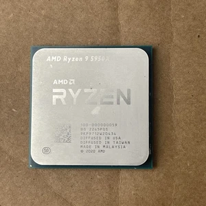 Procesor biurkowy AMD Ryzen 9 5950X (4,9 GHz, 16 rdzeni, gniazdo AM4) taca -... - Zdjęcie 1 z 2