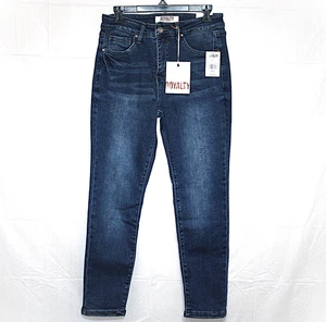 Royalty For Me Damen 6 klassische Skinny blaue Jeans perfekte Bauchkontrolle neu mit Etikett $ 52 - Bild 1 von 4