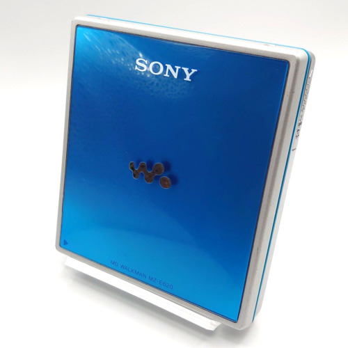 Sony MZ-E620 MiniDisc Player blau getestet funktioniert - voll funktionsfähig tragbar MD