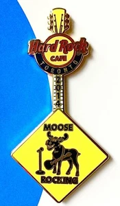 2014 Hard Rock Cafe Toronto Moose Rocking Le Pin - Imagen 1 de 1