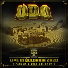 U.D.O. Live in Bulgaria: Pandemic Survival Show (CD) Album with Blu-ray