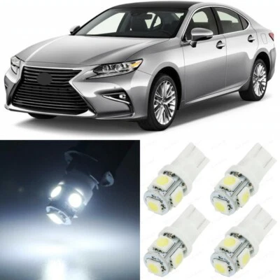 16 x Xenon White Interior LED Lights Package For 2013 - 2017 Lexus ES350 ES300h - Image 1 of 4