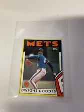 1986 Topps Box Cut Dwight Gooden   **011415