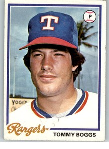1978 Topps #518 Tommy Boggs F1C1013