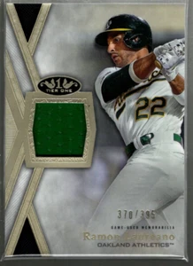 B5002- 2020 Topps Tier One Relics #T1RRL Ramon Laureano Trikot / 395 - Nm-Mt - Bild 1 von 2