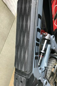 Cube Stereo Hybrid EMTB battery frame tube stone guard protection pads