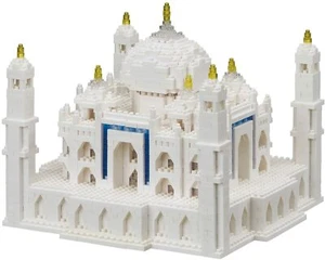 Nanoblock Taj Mahal Deluxe Edition NB-032 from Japan (New) - Picture 1 of 10