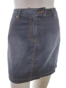 Vila T. M Azul Corta Falda mini Algodón 100% - Imagen 1 de 5