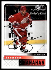 1999-00 Upper Deck MVP Stanley Cup Silver Script Brendan Shanahan Detroit Red