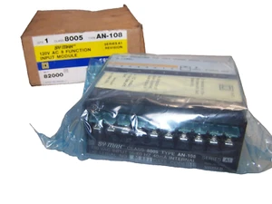 NEW SQUARE D SY/MAX 120 VAC 8 FUNCTION MODULE 8005 AN-108 - Picture 1 of 5