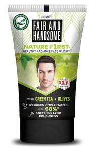 Emami Fair And Hand Hand Handsome Nature First Healthy Radiance lavage du visage - 100 g - Livraison gratuite - Photo 1/8
