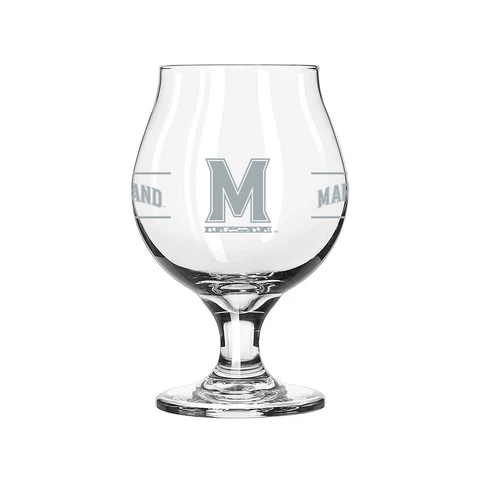Maryland Terrapins 16oz. Belgium Glass Cover
