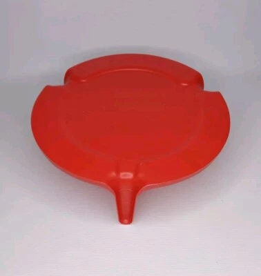 Nordic Ware Microwave Plate Stacker Two Plates At Once Red Plastic - Image 1 of 4
