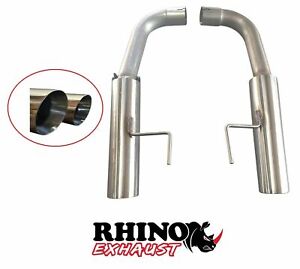 REAR MUFFLER ELIMINATOR PIPES TO SUIT FORD MUSTANG GT V8 5.0L 2015 - 02/2018