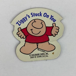 Hallmark Cards Zigggy's Stuck On You 1995 Collectible Advertising Fridge Magnet - Picture 1 of 3