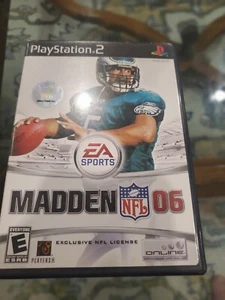 Madden NFL 06 COMPLETE Black Label Sony PS2 Video Games Sports - Picture 1 of 3