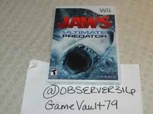 Jaws: Ultimate Predator (Nintendo Wii, 2011) NEU VERSIEGELT - Bild 1 von 7