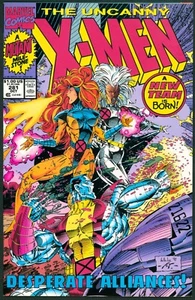 Uncanny X-Men 281 NM+ 9.6 1st Trevor Fitzroy 2nd Print Marvel 1991 - Bild 1 von 3