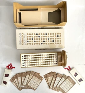 Vintage SENIOR BINGO OUTFIT von TAG Transco Spiele für Erwachsene VERPACKTES SET KOMPLETT - Bild 1 von 24