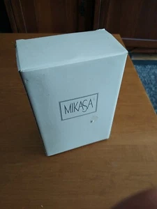 VINTAGE Mikasa Blossom 8" Candleholders 1 Pair Germany NEW IN BOX - Picture 1 of 8
