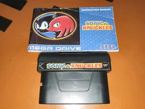 ## Sonic & Knuckles With Instructions - Sega Mega Drive Game ## - Picture 1 of 1
