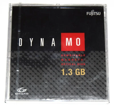 Disco MO 1.3Gb Fujitsu DynaMO Gigamo nuevo new Magneto-optico