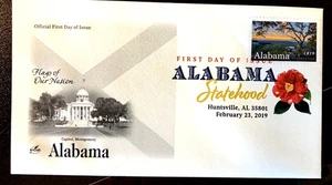Artcraft 5360 Alabama Statehood Digital Color Postmark on recycled Cover - Picture 1 of 1