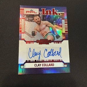 2025 Panini Contenders PFL Ink Clay Collard Autograph Red Foil Auto PF-CCL - Picture 1 of 7
