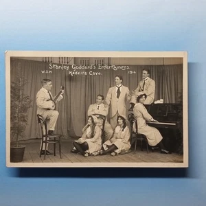 Weston Super Mare Postcard C1910 Real Photo Goddard Entertainer Madeira Cove - Picture 1 of 2