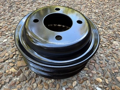 87-96 Ford F250 F350 - 7.5L 460 motor de gasolina doble serpentina cigüeñal eje polea Foto 1 de 4