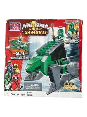 Mega Bloks Power Rangers Samurai LionZord Set #5818 Sealed HTF - Image 1 of 2