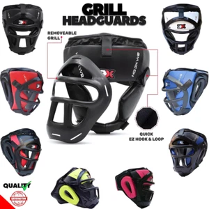 Boxing Head Guard By 3X Sports, Boxing head Protector, MMA helmet, Boxing Helmet - Picture 1 of 37