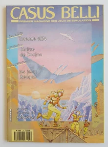 CASUS BELLI #37 MAGAZINE AD&D DRAGONLANCE 1986 FRENCH WITH TURENNE 1674 MAP - Picture 1 of 2