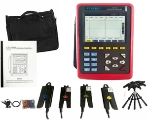 Power Quality Analyzer 3 Phase Energy Analyzer 4 PCS Current Sensor 10mA~10A - Picture 1 of 10
