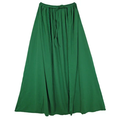 20" Child Green Cape ~ HALLOWEEN SUPERHERO, RENAISSANCE, ELF, COSPLAY KID CAPE  - Image 1 of 2
