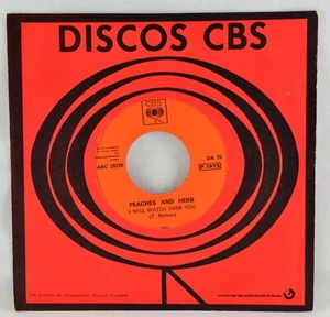 PEACHES & HERB – Close Your Eyes - CBS Angola 7" Single - Picture 1 of 6