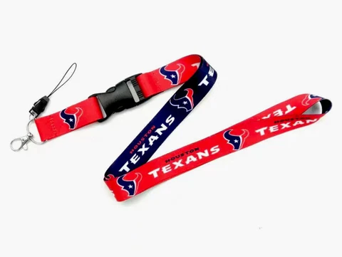 Houston Texans NFL Football LANYARD DETACHABLE BUCKLE KEY CHAIN NEW WIN-CRAFT US Cover