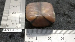 CHIASTOLITE ANDALOUSITE - pierre roulee naturelle - mineraux lithotherapie reiki - Picture 1 of 3