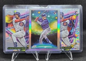 3-Card Lot - 2023 Topps Cosmic Christopher Morel RC Nebula, Stars & Refractor - Picture 1 of 7