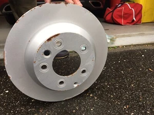 Set Of 2 Genuine Rear Brake Disc Rotors OEM 7L8 615 601 C VW Touareg - Picture 1 of 4