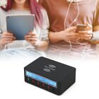 Charger Wireless MultiPort USB Fast Charging TypeC Hub With Smart Display AC GDS