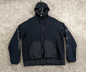 Chaqueta con capucha Nike International cremallera completa para hombre talla XL negra 802480-010 - Imagen 1 de 21