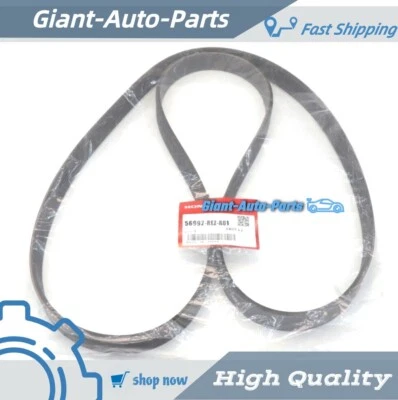 Correia de transmissão Serpentine OEM para 2010-2011 Honda CR-V 2.4L 56992-REZ-A01 - Imagem 1 de 4