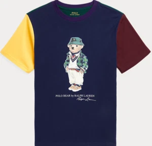 Polo Ralph Lauren Iconic polo Bear T-Shirt Sz XL youth 18-20 boys NWT fit adult - Picture 1 of 5