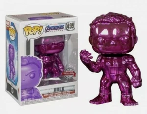 Marvel Avengers Endgame - Hulk (Purple Chrome) Pop! Vinyl #499 - Picture 1 of 7