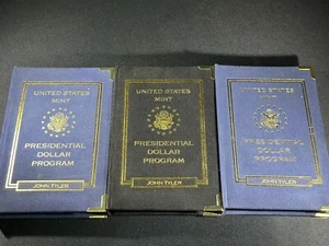 2009 P, D & S US Mint Presidential Dollar Program John Tyler ANACS MS67! WOW!! - Foto 1 di 12