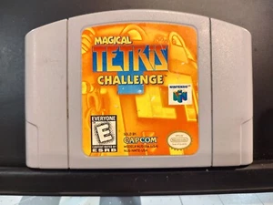 Magical Tetris Challenge Nintendo 64 Cleaned Tested Authentic - Picture 1 of 2