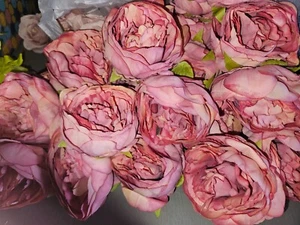  Bundle Artificial Flowers Fake Silk flowers Wedding Party Home Decoration - Picture 1 of 6