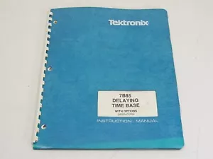Tektronix 7B85 Instruction manual - Picture 1 of 6