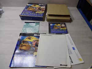 Microsoft Encarta 98 Encyclopedia Deluxe 2-Disc CD-ROM 1997 Boxed - Picture 1 of 11
